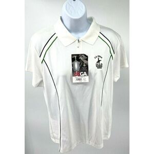 EP Pro‎ Tour Golf U.S. Open Bethpage Black 2009 Short Sleeve White New